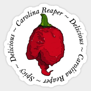 Carolina Reaper Sticker